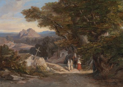 Zwischen Olavano und Civitella von Edward Lear